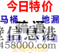 【專業(yè)疏通】低價(jià)馬桶疏通、下水道疏通、蹲便、衛(wèi)生間有異味、換